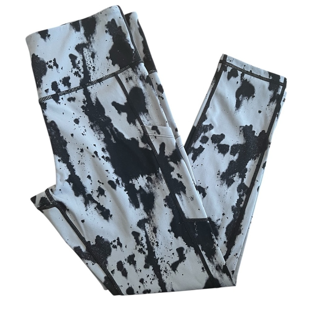 Zyia Slate Oxidation Soft n Snug High-Rise 7/8 leggings - Size 6-8